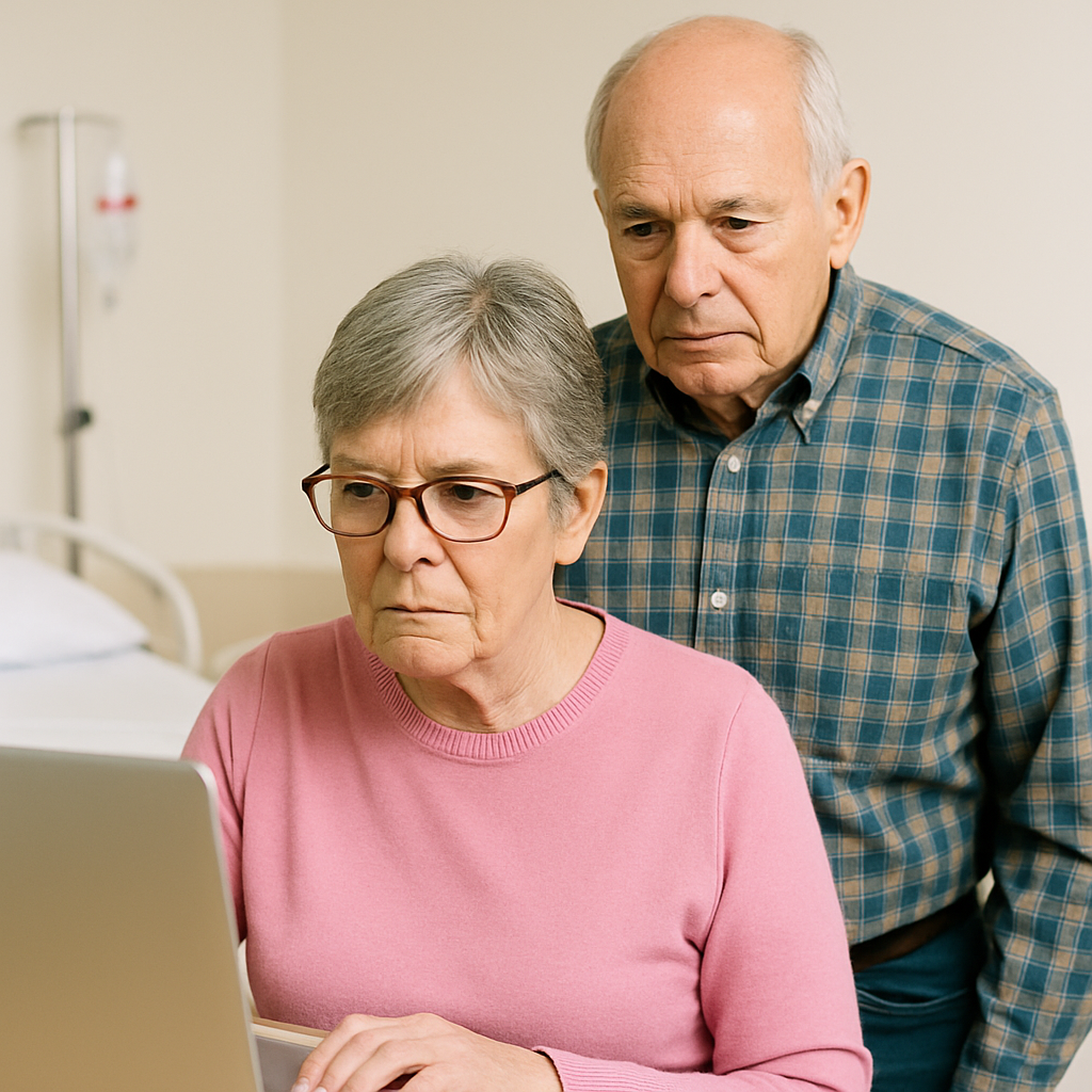 TURBT Procedure. Caregiver Researches Answers for her husband with Bladder Cancer.