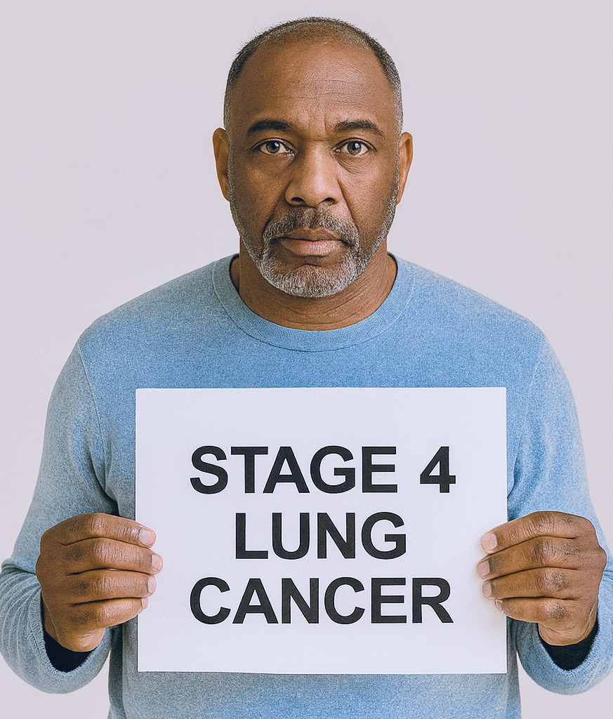 stage 4 lung cancer man